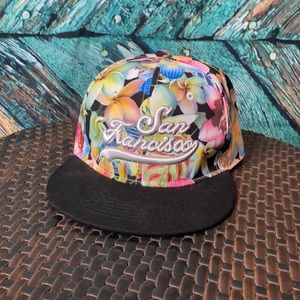 San Francisco Floral Flatbill Hat